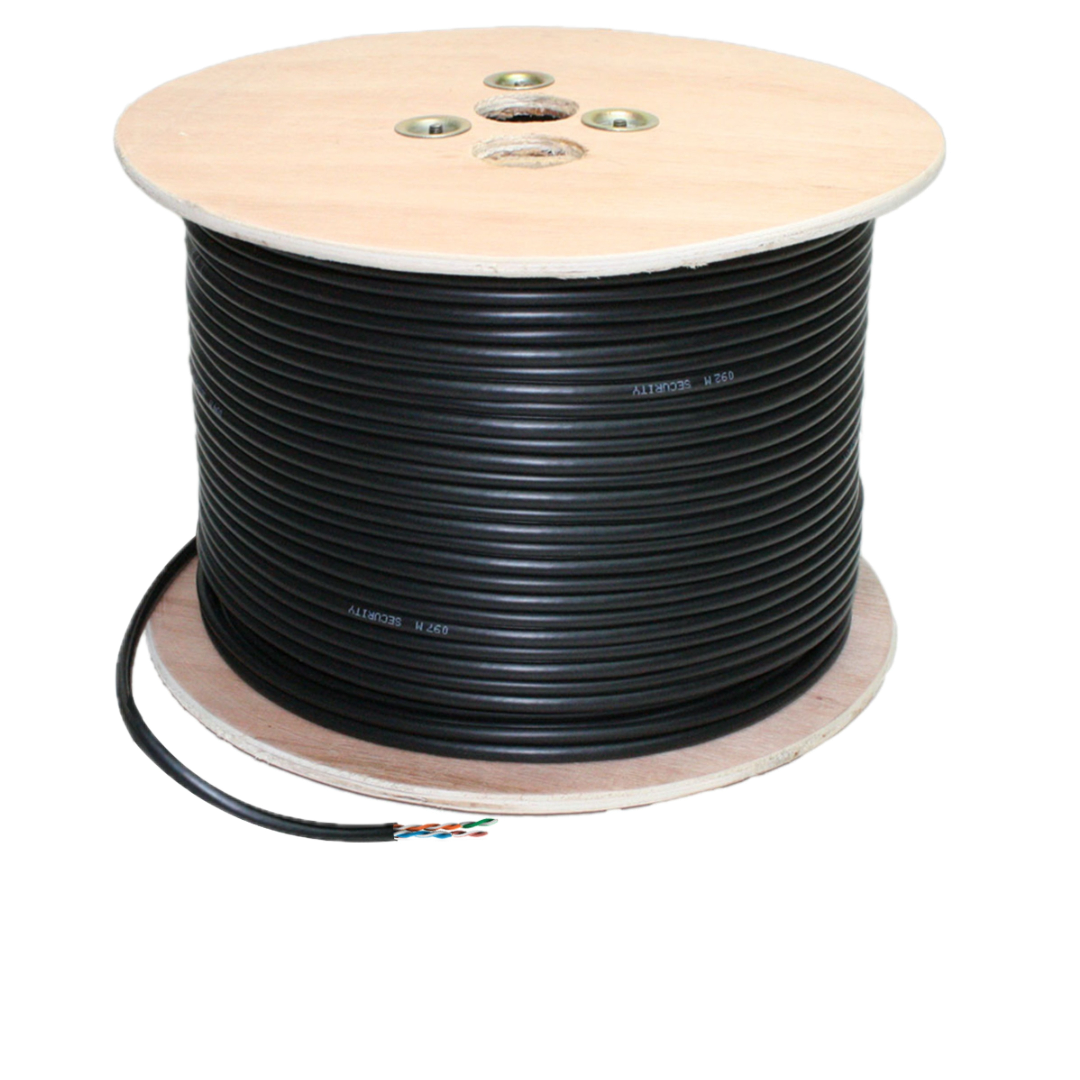 CABLE FTP PARA REDES LAN BLINDADO CATEGORIA 6 CONSTA DE CUATRO PARES DE HILOS TRENZADOS DE COBRE